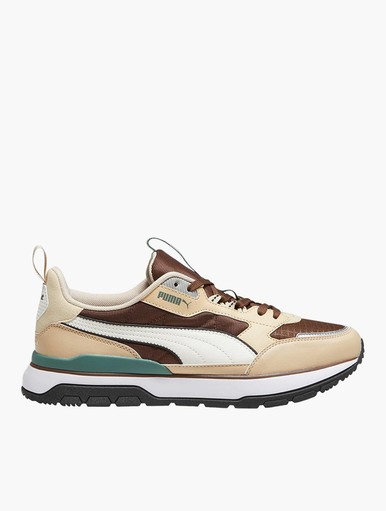 MyRunway | Shop PUMA Beige & Brown Unisex R78 Trek Sneakers for